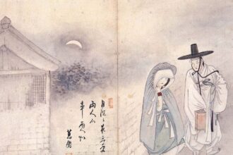 Sin Yun-bok, The lovers under the moon