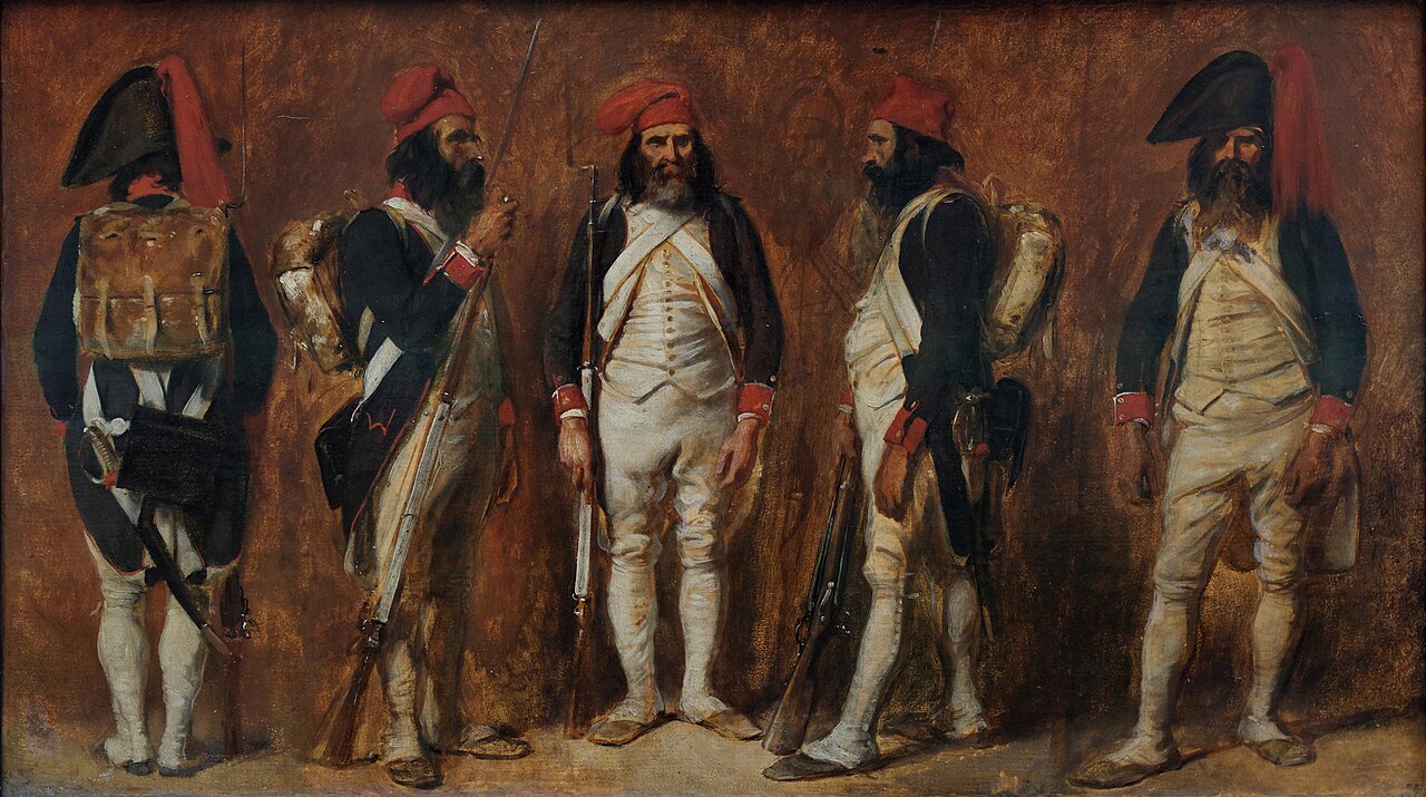 Soldiers of the First Republic, Auguste Raffet (c. 1840)