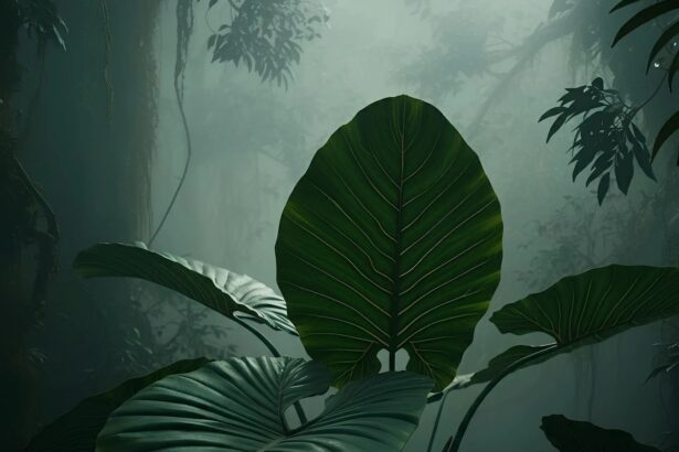 Tropical Plants Have Such Big Leaves