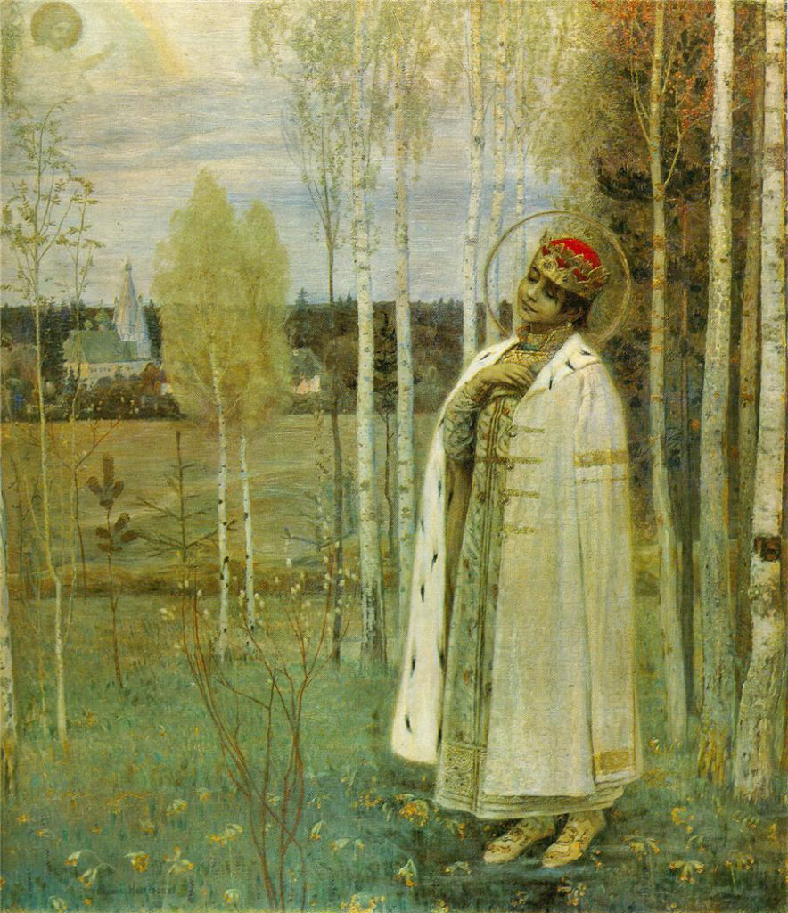 Tsarevich Dmitry by Mikhail Nesterov (1899)
