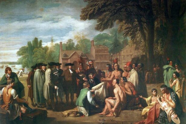 William Penn's treaty with the Indians.