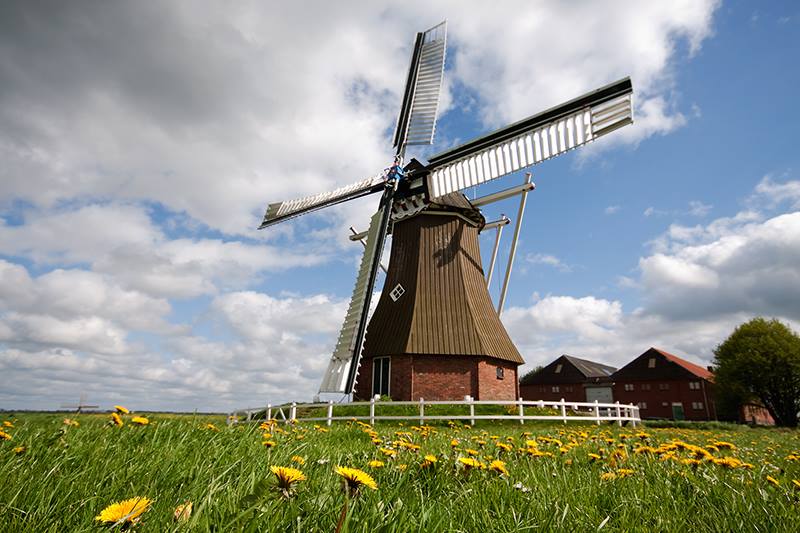 Windmill de Dellen in New Scheemda