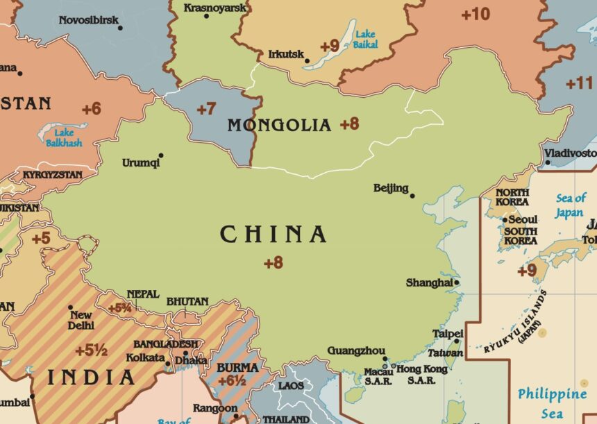 china time zone