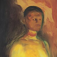 edvard munch / self-portrait in hell