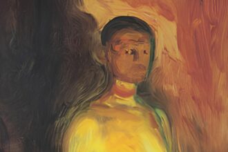 edvard munch / self-portrait in hell