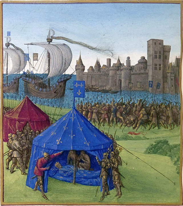 Death of Louis IX in Tunis