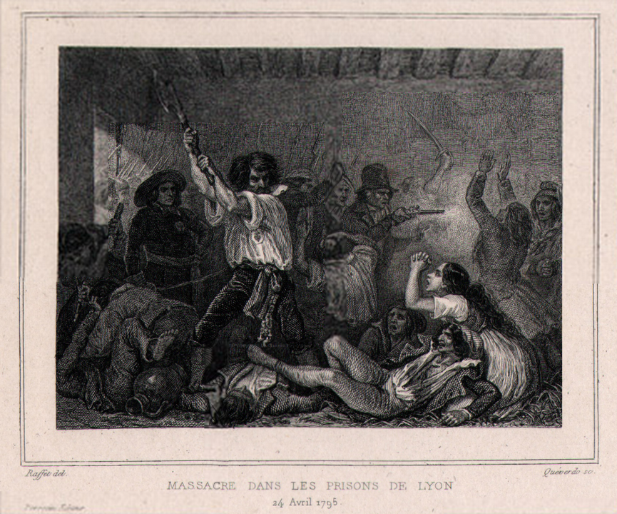 Massacre of Jacobin prisoners in Lyon in 1795