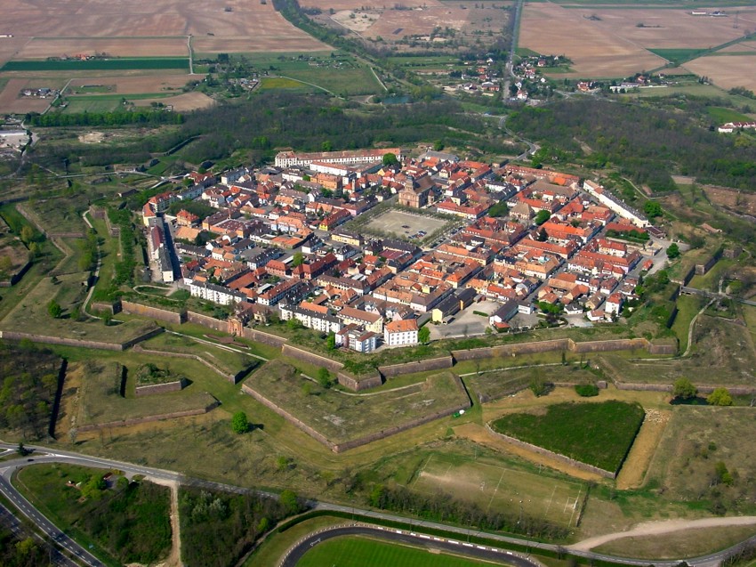 Neuf-Brisach, the final fortress designed by Vauban