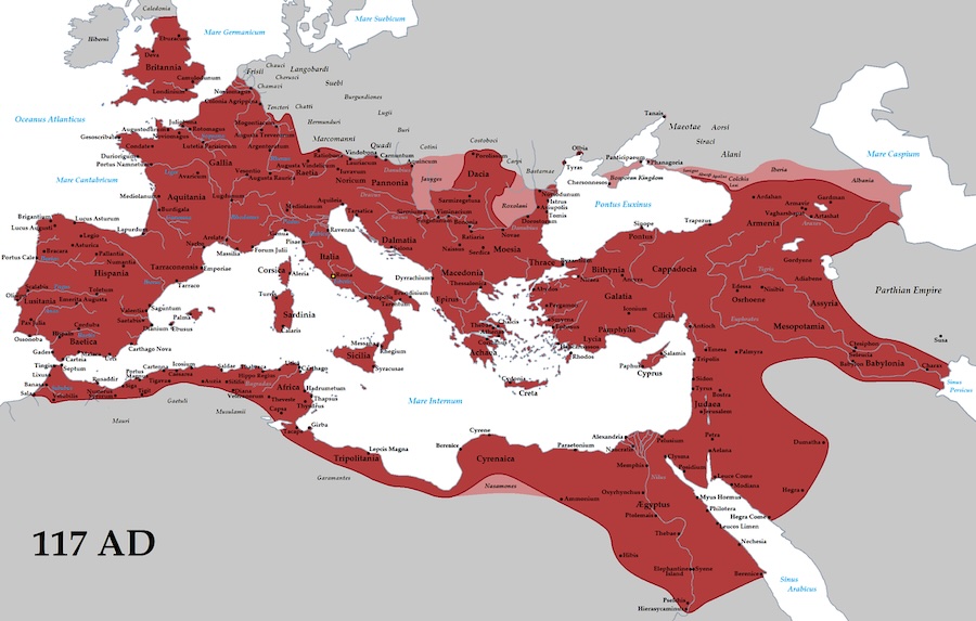  Sea is called Mare Internum, "Inner Sea," on this map.