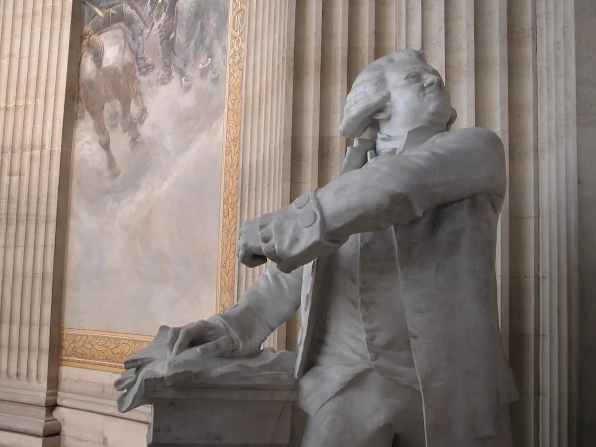 Statue of Mirabeau at the Panthéon