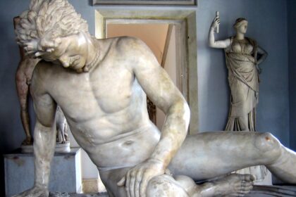 The Dying Gaul, an ancient Roman statue