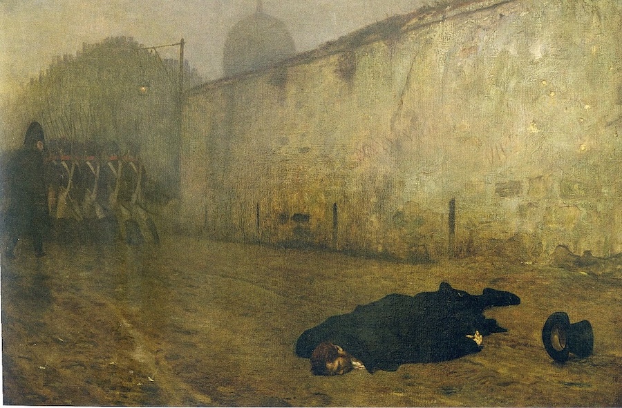 The Execution of Marshal Ney, 1868 painting by Jean-Léon Gérôme