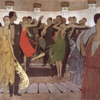 Paris la nuit, dans un dancing de Montmartre