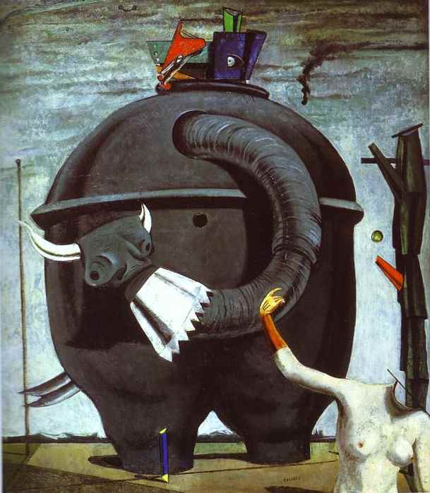 The Elephant Celebes, Max Ernst 1921. The Tate, London.