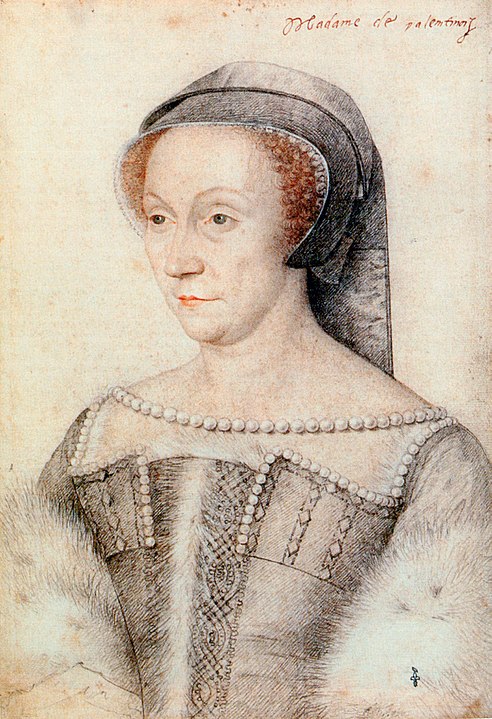 Diane de Poitiers, François Clouet, 1555