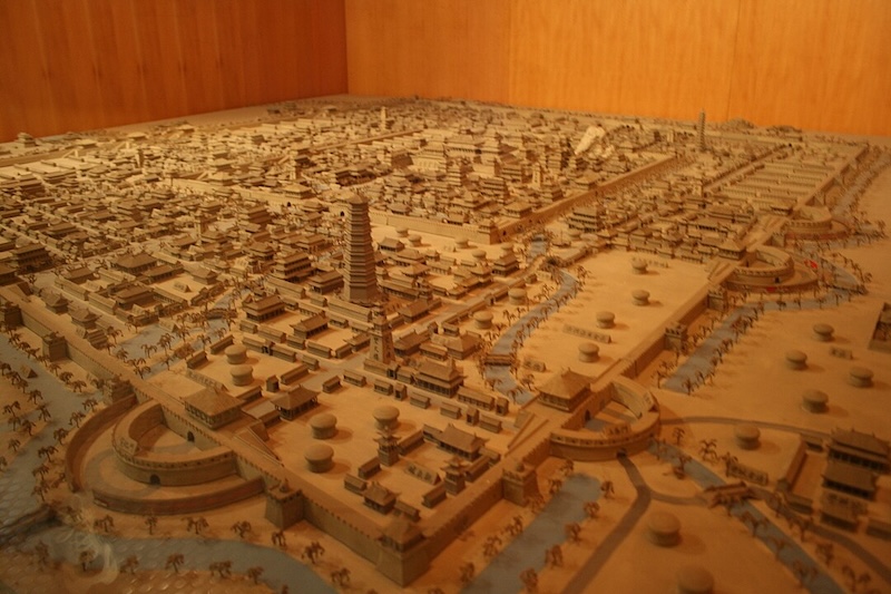 Model of the capital city Kaifeng