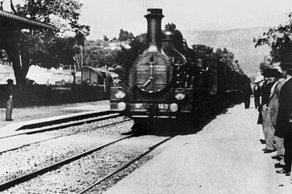 L'Arrivée d'un train en gare de La Ciotat