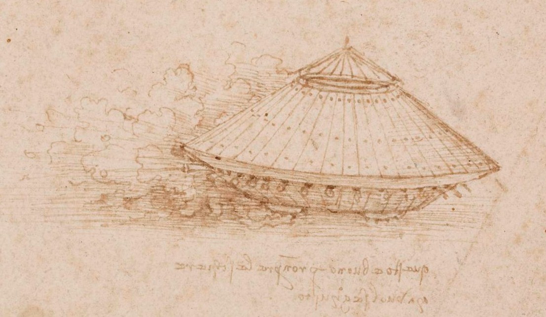 Leonardo da Vinci's fighting vehicle, also known as Da Vinci's Tank