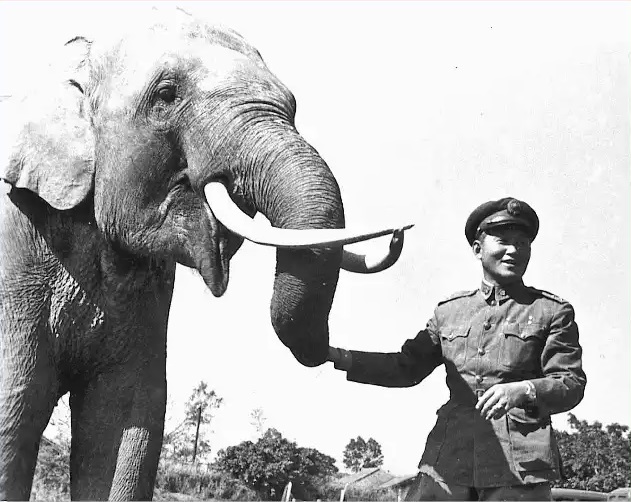 Lin Wang (left) and General Sun Li-jen (right), 1947