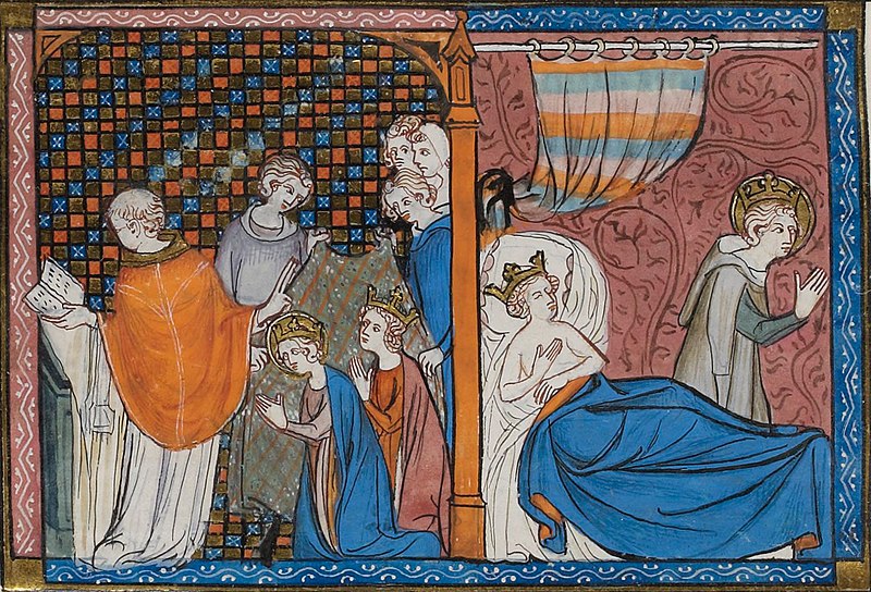 Marriage of Louis IX and Marguerite of Provence.