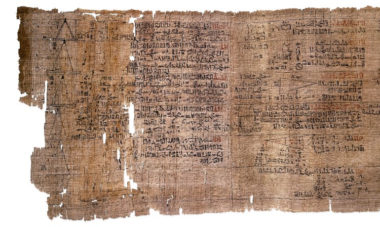 A portion of the Rhind Papyrus