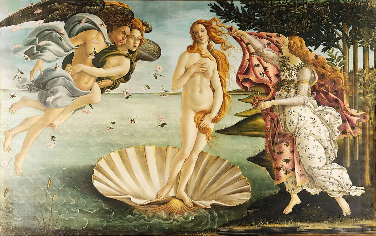 Sandro Botticelli, The Birth of Venus (c. 1484–1486)