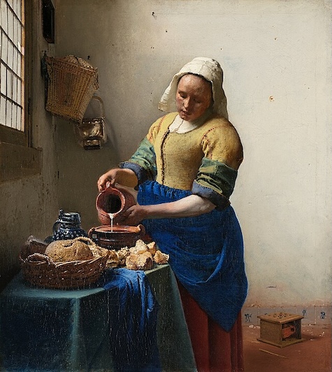 The Milkmaid (c. 1658), Rijksmuseum in Amsterdam