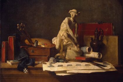 Still Life with Attributes of the Arts (1766)