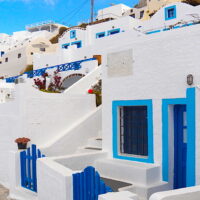 Why Greek Island Houses Are Blue and White