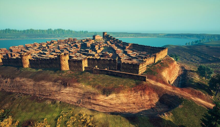 Iron Age Women Traveled from the Middle East to Europe to Get Married 1 Digital reconstruction of Iberian Ullastret